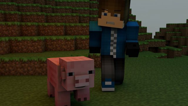 świnka w minecraft