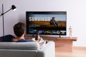 oglądanie telewizji